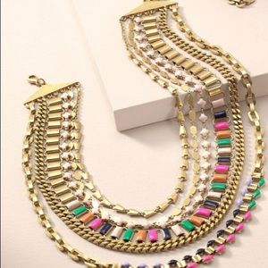 Stella and Dot Francis statement necklace